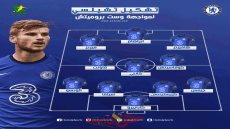 تعرف على .. تشكيل تشيلسي أمام وست بروميتش