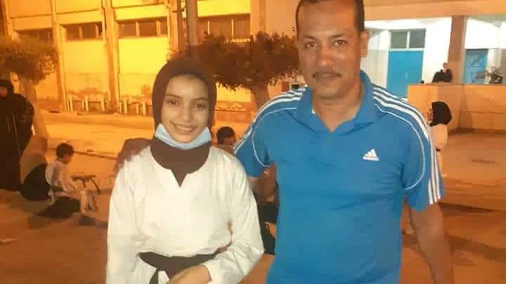 الف مبروك الحصول على الحزام البنى .. فرح رمضان مشهور