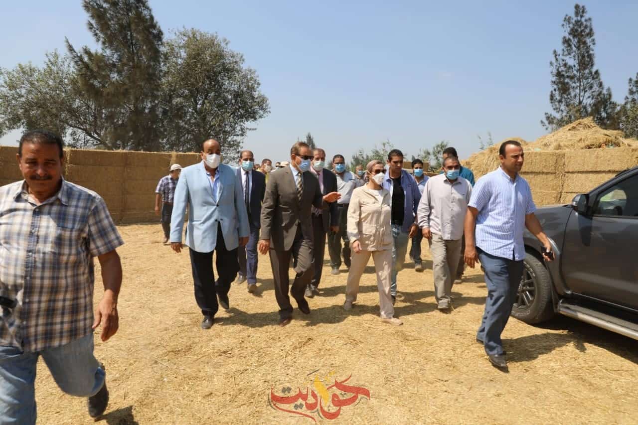 من أجل هذا يجتمعان .. وزيرة البيئة ومحافظ كفر الشيخ