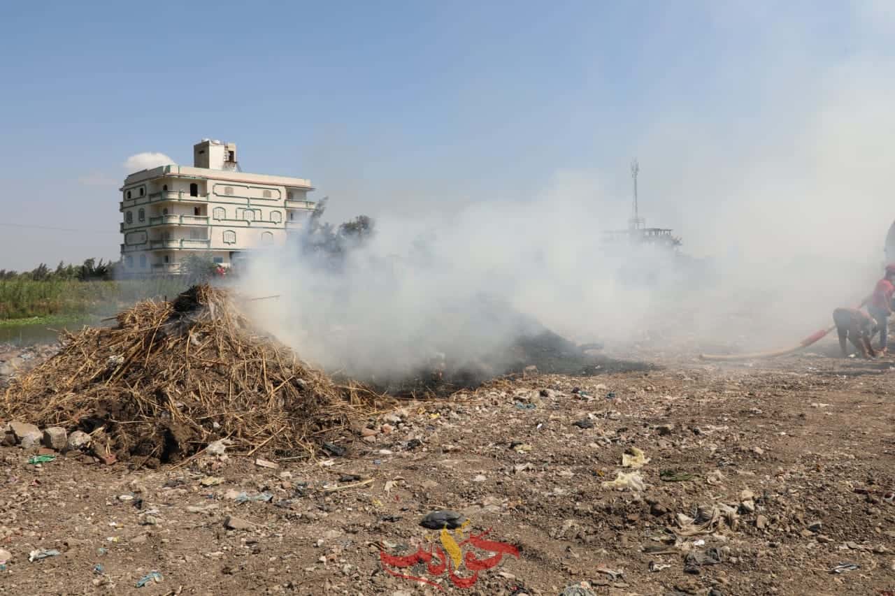 وزيرة البيئة توجه بالمتابعة المستمرة لمواجهة حرائق قش الارز والمخلفات