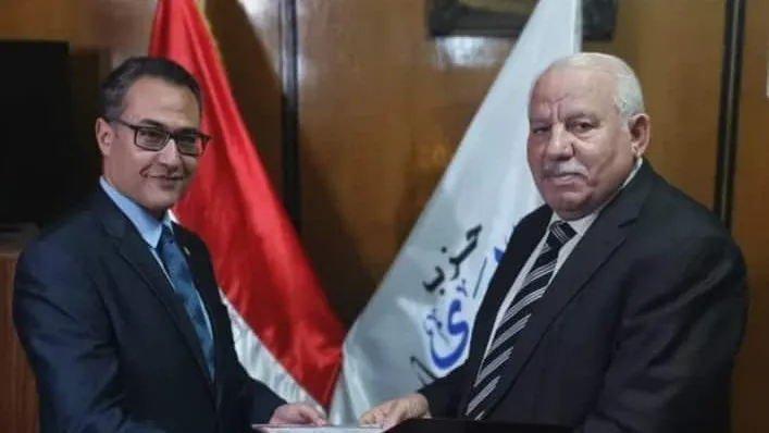 تعيين الدكتور وائل رضا مساعدا لرئيس حزب المصرى لشئون الشباب
