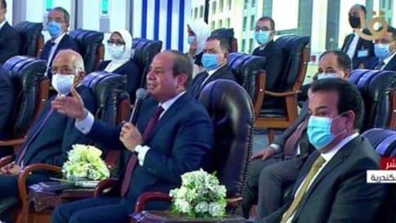 السيسي: اصحاب الشر عاوزين يدمرونا .. لكن ربنا مش عاوز قال مصر لا