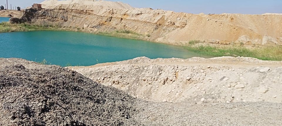 المحجر الذى أنقذ المدينة الشتاء الماضي ممتلئ بالمياه