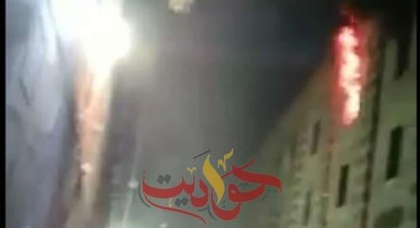 عاجل .. الدفع بـ 5 سيارات إطفاء للسيطرة على حريق بالجامع الأزهر