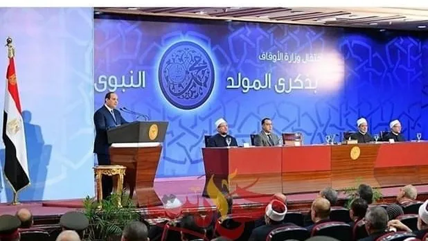 ننشر .. نص كلمة الرئيس السيسي خلال الاحتفال بالمولد النبوي الشريف