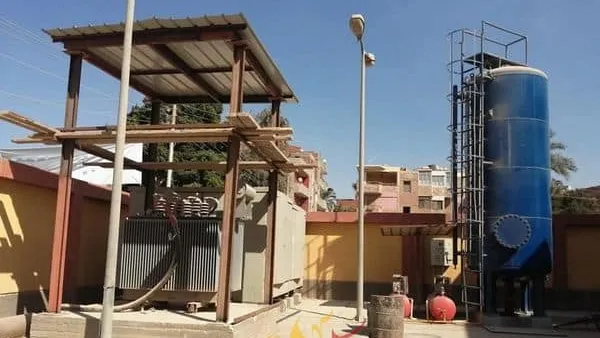 ابو شنب: تركيب تندات أعلى محولات الكهرباء بمحطة رفع مزغونة .. متابعة تركيب خطوط شبكه الصرف الصحي بزاوية دهشور