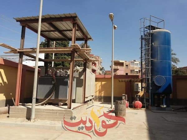 ابو شنب: تركيب تندات أعلى محولات الكهرباء بمحطة رفع مزغونة .. متابعة تركيب خطوط شبكه الصرف الصحي بزاوية دهشور
