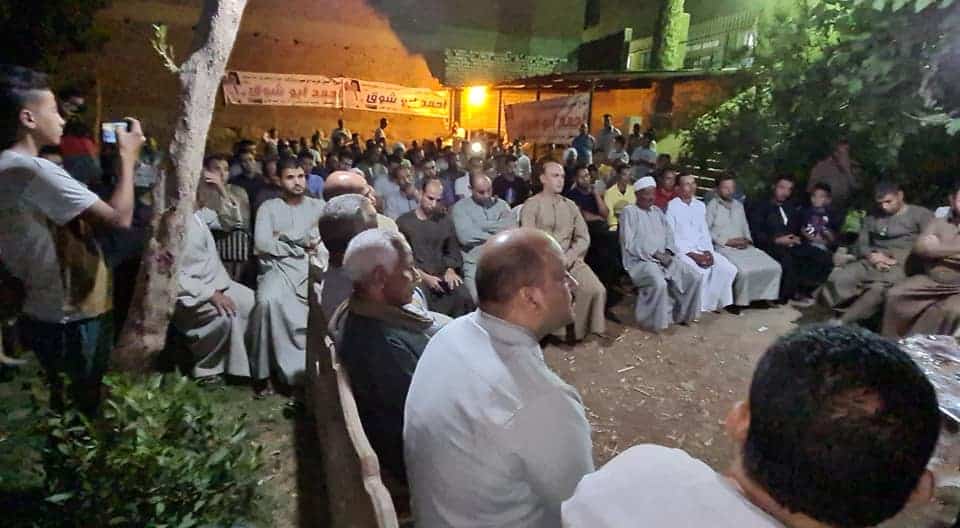 مؤتمر المرشح احمد شوق