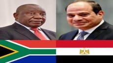 هاتفياً .. السيسى يبحث مع رئيس جنوب افريقيا تطورات ملف سد النهضة  .. رفض أي عمل أو إجراء يمس بحقوق مصر في مياه النيل