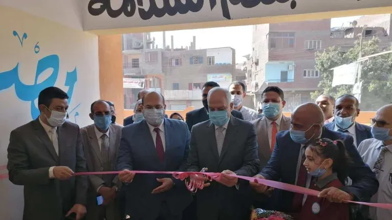 في ثاني ايام العام الدراسي الجديد .. محافظ الجيزة يفتتح مدرستي الأبطال والزيدية الحديثة للتعليم الأساسي بأوسيم