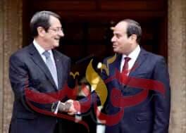السيسى - رئيس القبرص