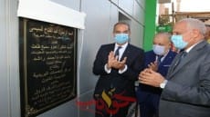 وزير الاتصالات ومحافظ الجيزة يفتتحان مركز الخدمات البريدية بأكاديمية الفنون