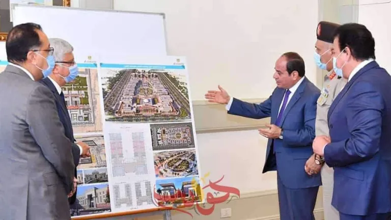 السيسى يوجه بزيادة الجامعات الاهلية الى 15 جامعة على مستوى الجمهورية .. الإسراع بالخطوات الإنشائية والتنفيذية لإنشاء المعهد القومي للأورام الجديد