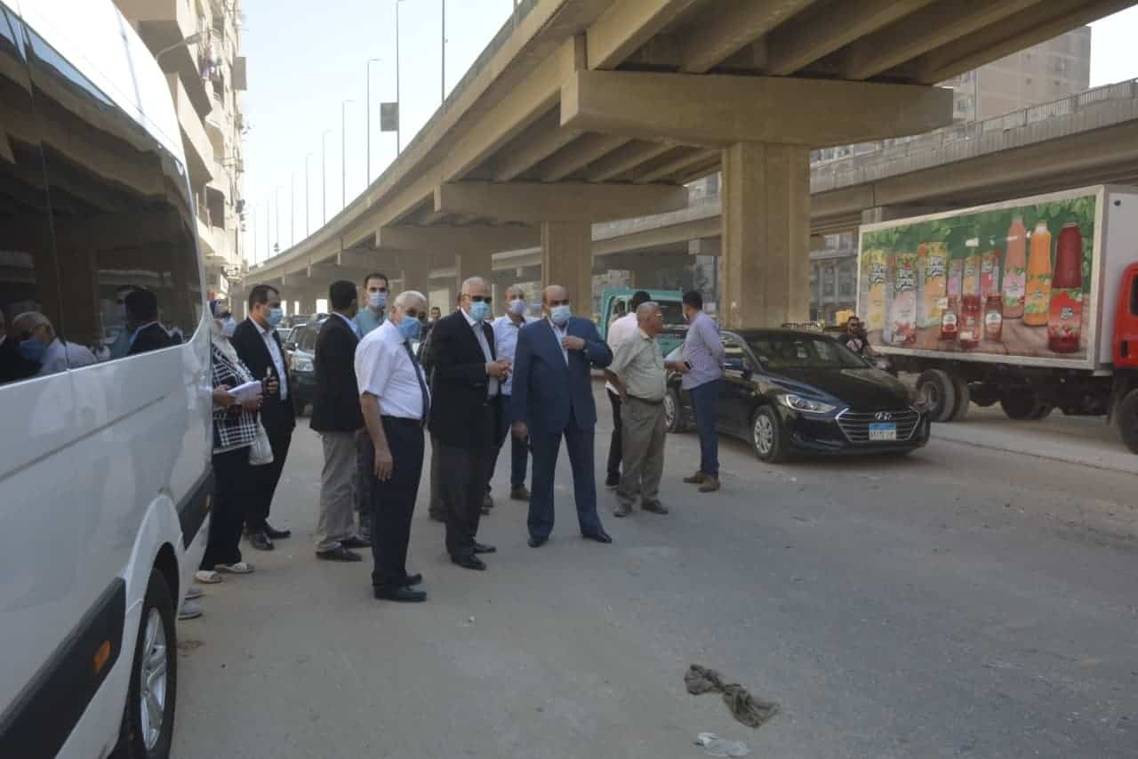 محافظ الجيزة .. رؤية شامله لتطوير منطقة المريوطية .. منها انشاء كباري علوية وتطوير 4 اخرى للمشاه