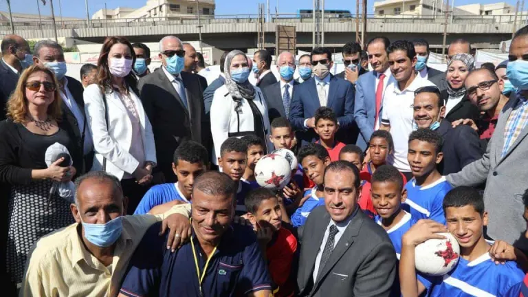شاهد بالصور .. افتتاح أكبر مجمع للأطفال وكبار السن بلا مأوى ببولاق الدكرور فى محافظة الجيزة