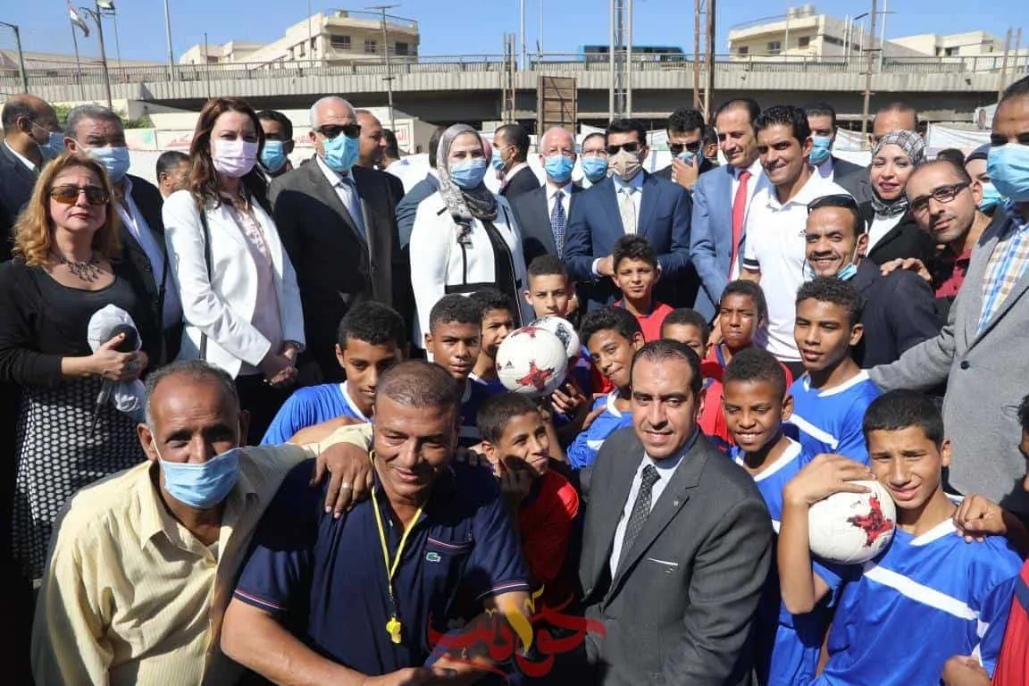 افتتاح أكبر مجمع للأطفال وكبار السن بلا مأوى ببولاق الدكرور فى محافظة الجيزة