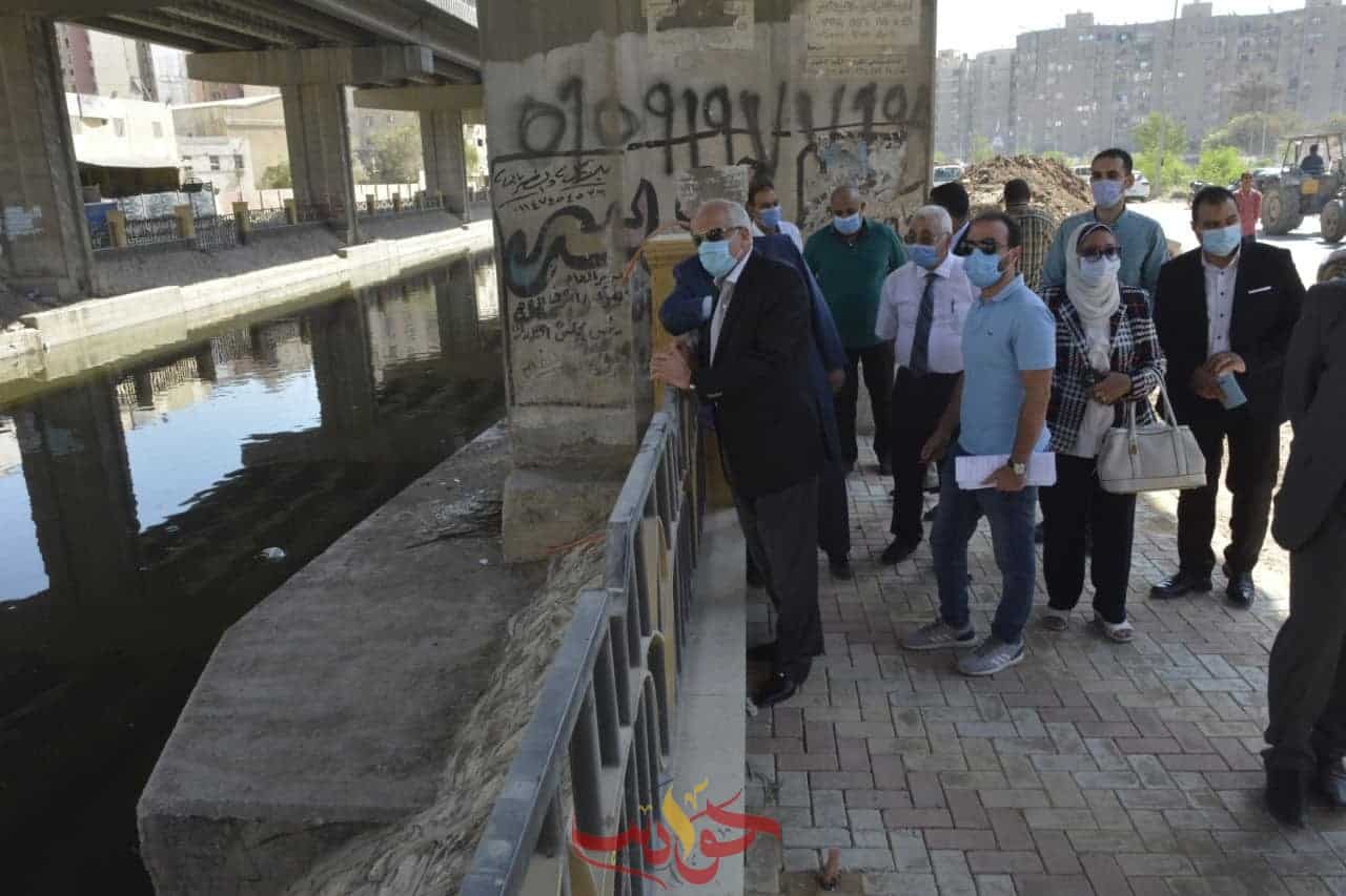 محافظ الجيزة .. رؤية شامله لتطوير منطقة المريوطية .. منها انشاء كباري علوية وتطوير 4 اخرى للمشاه