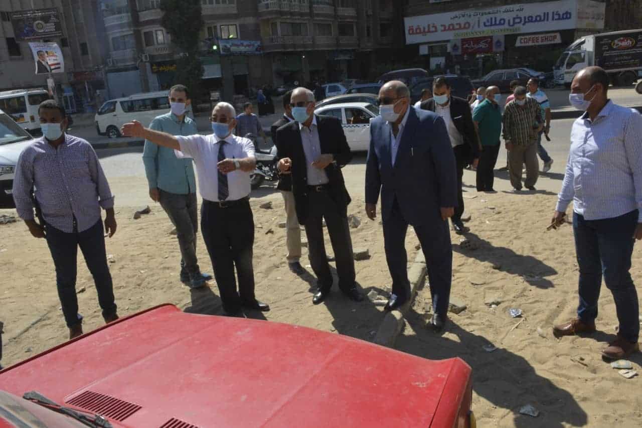 محافظ الجيزة .. رؤية شامله لتطوير منطقة المريوطية .. منها انشاء كباري علوية وتطوير 4 اخرى للمشاه