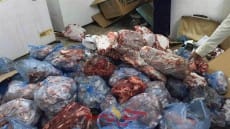 داخل ثلاجه .. ضبط ٥ طن كبده ولحوم مستوردة غير صالحه للاستهلاك الادمى