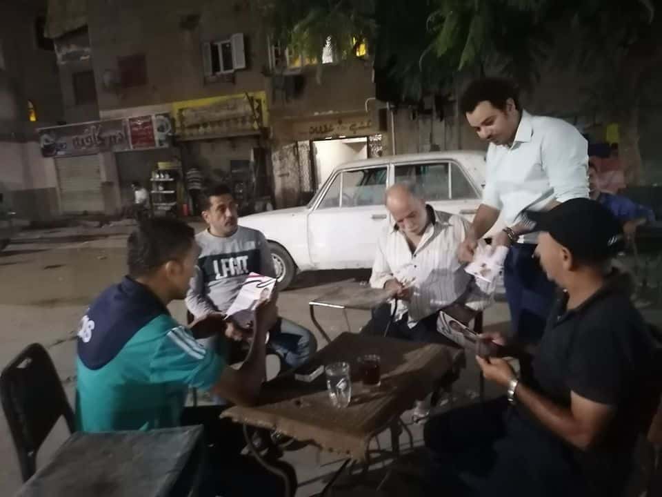 وليد بشير مرشح الهرم زيارة كفر الجبل وكوم بكار وكفر نصار ومنشية البكاري