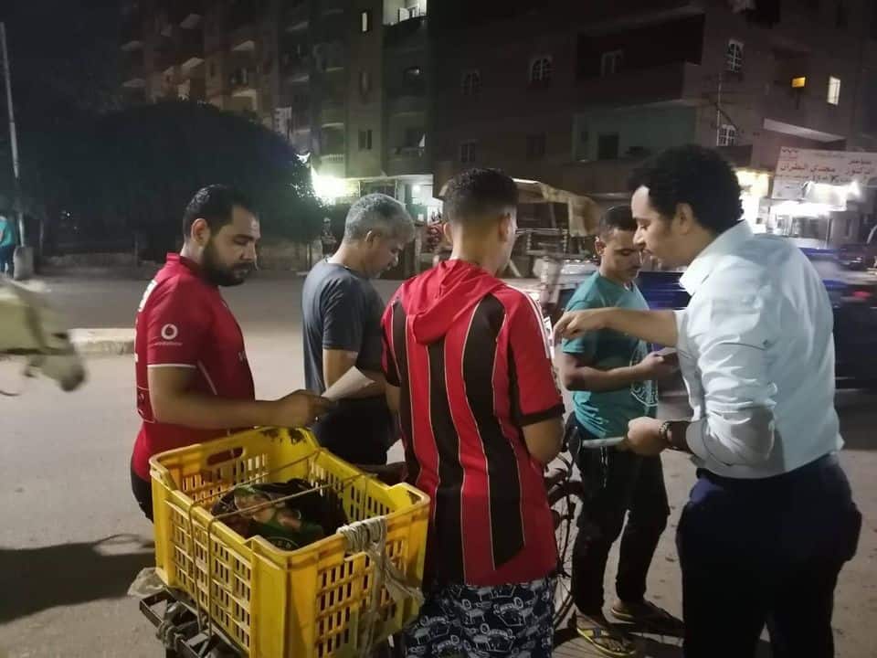 وليد بشير مرشح الهرم زيارة كفر الجبل وكوم بكار وكفر نصار ومنشية البكاري