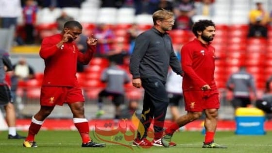 محمد صلاح يتألق فى مباراة إيفوتون .. مدربة الألمانى يورغن كلوب يتجاهل إنجازه