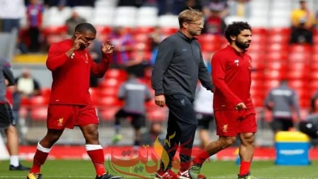محمد صلاح يتألق فى مباراة إيفوتون .. مدربة الألمانى يورغن كلوب يتجاهل إنجازه