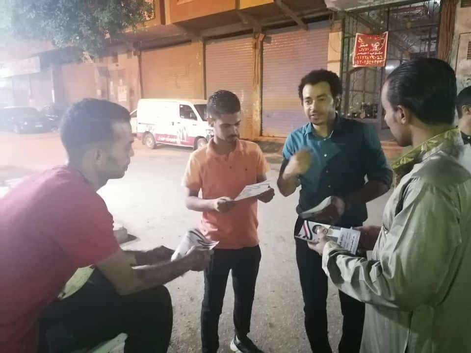 وليد بشير مرشح الهرم زيارة كفر الجبل وكوم بكار وكفر نصار ومنشية البكاري