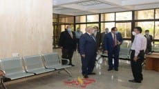 تمهيدًا لافتتاحها قريبًا .. الخشت يتفقد العيادات الطبية الجديدة بالمدينة الرياضية