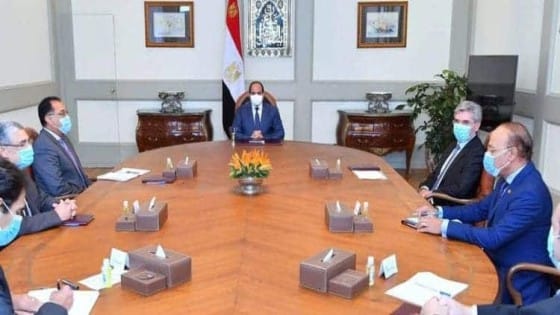 السيسى يستقبل رئيس شركة سيمنز ويثمن جهود مشروعتها فى مصر