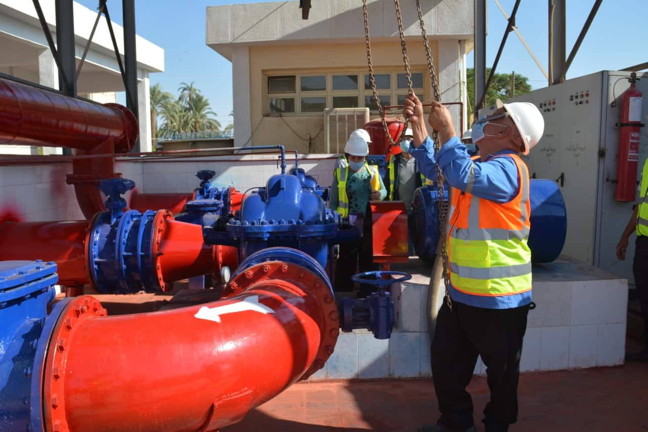 منح شهادة الجودة لمحطتى مياه الحميدان والجزيرية بقنا