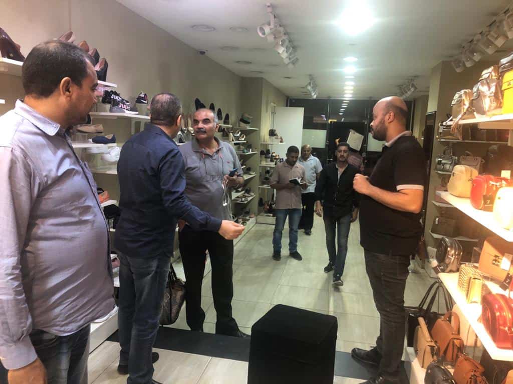 تحرير محاضر اشغالات للكافيهات ورش مياه