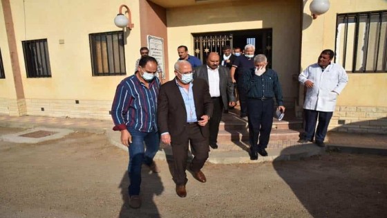 محافظ بورسعيد يتابع الخطوات التنفيذية لنقل خطى مياه الحظائر وأبو خليفة من المحافظة لشركة مياه الشرب والصرف الصحى بمحافظات القناة