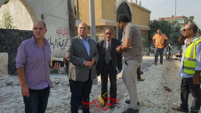 شاهد بالصور .. نائب محافظ الجيزة يتفقد أعمال تطوير وتوسيع طريق المريوطية السياحي بأبوالنمرس