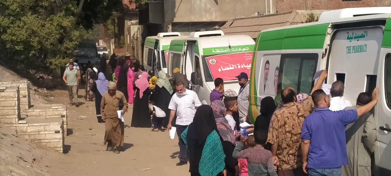 لمدة يومان .. قافلة طبية وعلاج بالمجان بقرية مزغونة فى البدرشين