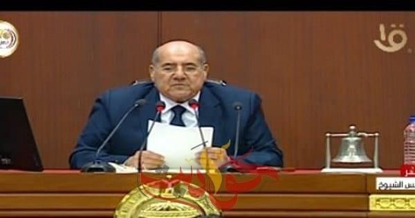 المستشار عبد الوهاب عبد الرازق رئيس مجلس الشيوخ