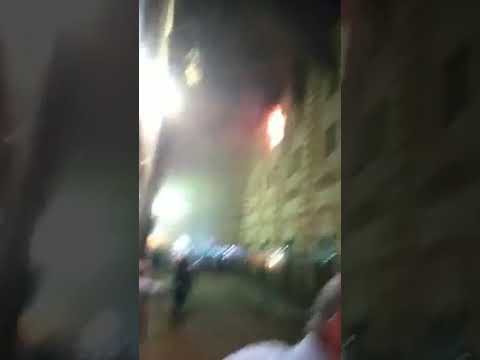 نشوب حريق بالجامع الازهر