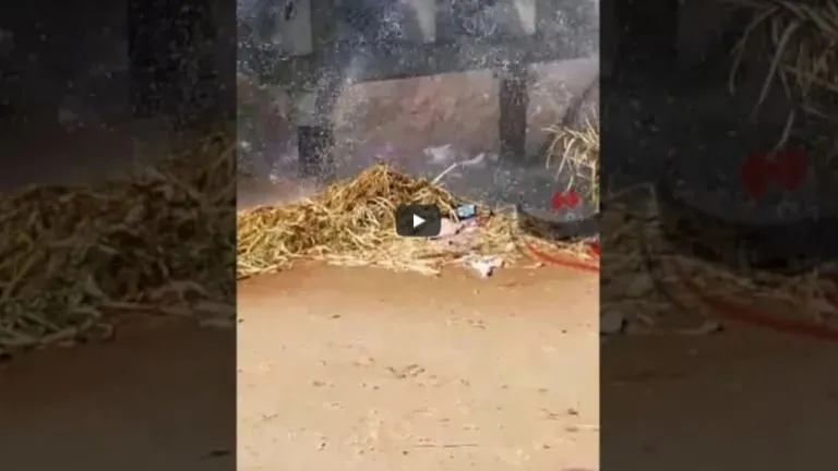 شاهد بالفيديو .. انفجار ماسورة مياه فى الحوامدية