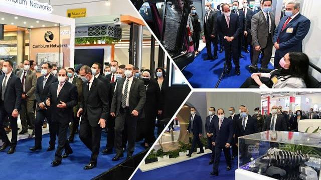 شاهد بالفيديو .. الرئيس السيسي يفتتح معرض ومؤتمر النقل الذكي للشرق الأوسط وأفريقيا في دورته الثالثة