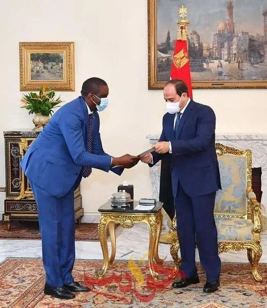 السيسى يتسلم رسالة من رئيس الكونغو حول العلاقات الثنائية بين البلدين