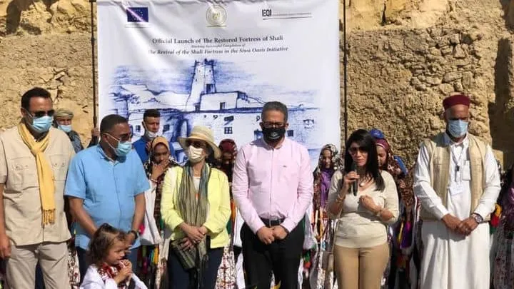 «المشاط»: تطوير قلعة شالي بسيوة مع الاتحاد الاوروبي يعكس أهمية الشراكات مُتعددة الأطراف لحماية التراث وتحقيق أهداف التنمية المستدامة