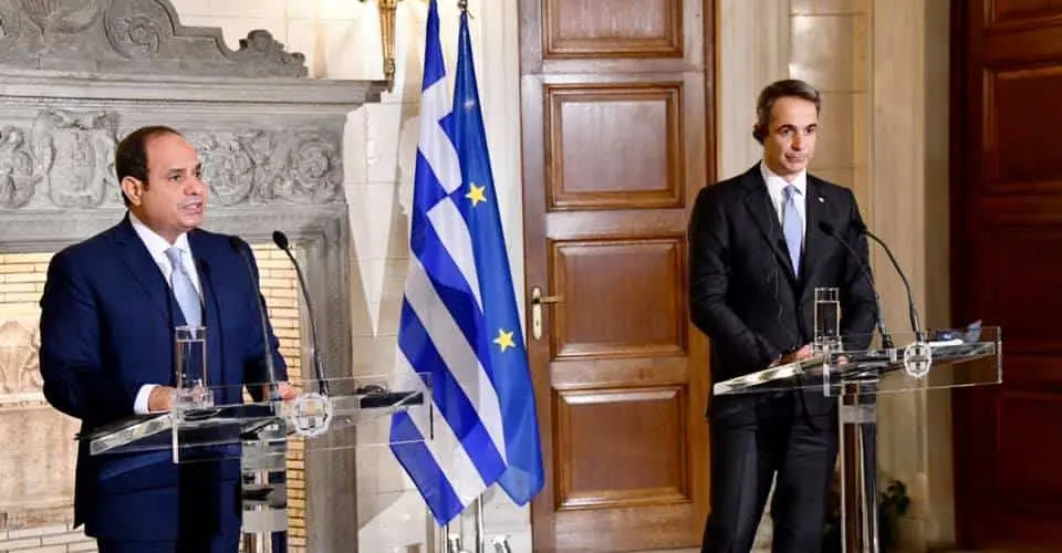 ننشر كلمة الرئيس عبد الفتاح السيسى في المؤتمر الصحفي مع رئيس وزراء اليونان