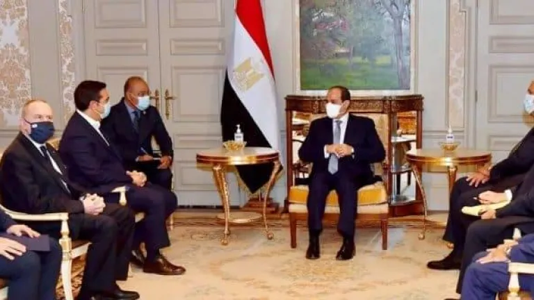الرئيس السيسى يلتقى في أثينا مع أليكسيس تسيبراس رئيس وزراء اليونان السابق