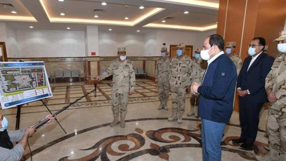 شاهد بالصور .. الرئيس عبد الفتاح السيسي يتفقد مقر مركز قيادة الدولة الاستراتيجي بالعاصمة الإدارية الجديدة