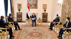 السيسى يناقش سبل التعاون الامنى ومكافحة الارهاب مع وزير خارجية زامبيا
