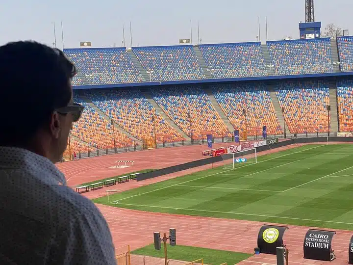 وزير الرياضة يتابع استعدادات إقامة نهائي بطولة إفريقيا بإستاد القاهرة