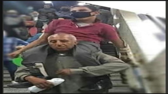 استجابة لشكوى مواطن بالبدرشين .. التضامن توفر له كرسى متحرك ومساعدة مالية