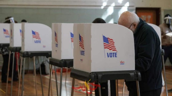 100 مليون امريكى أدلوا بأصواتهم .. بدء إغلاق أولى مراكز الاقتراع في شرق الولايات المتحدة الانتخابات الامريكية