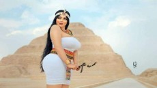 فتاة الزي الفرعوني .. سلمى الشيمي