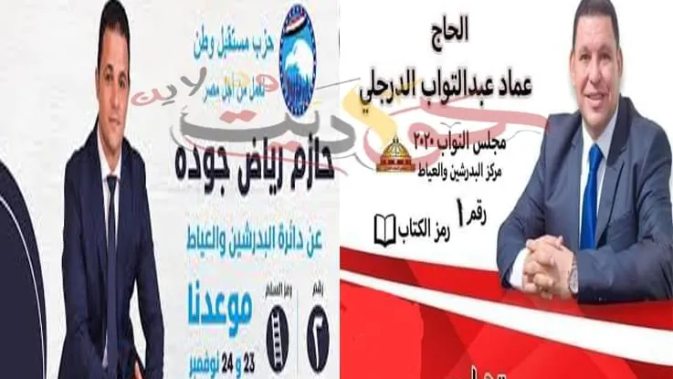 فوز مرشحى مستقبل وطن عن دائرة البدرشين والعياط فى جولة الإعادة بانتخابات النواب